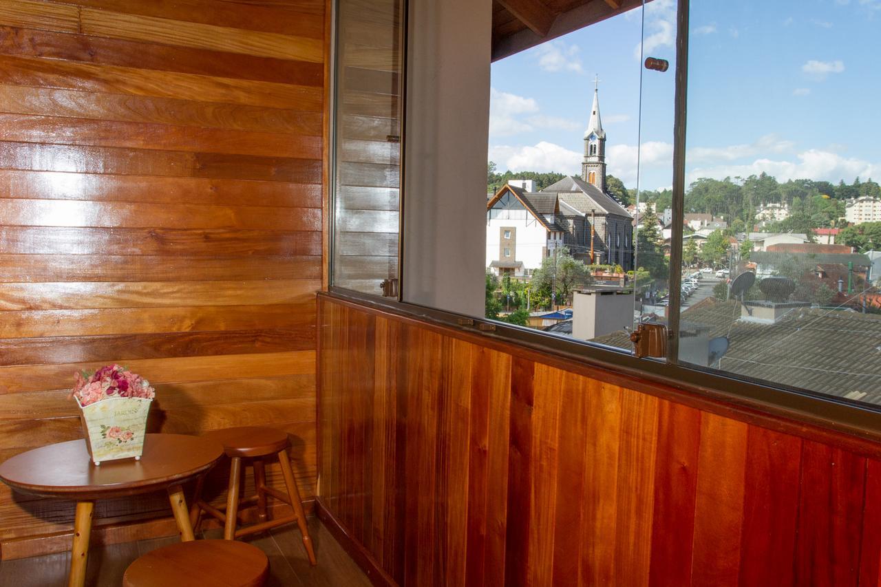 Otima Localizacao E Vista Da Cidade Gramado Exterior foto